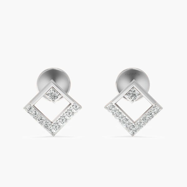 Minimal Chic Diamond Studs Earrings