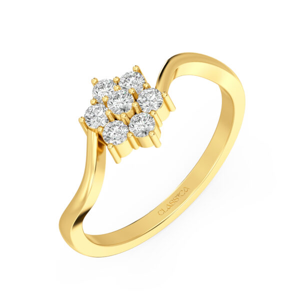 Luxury Redefined With This Elegant 7 Diamond Nakshatra Ring