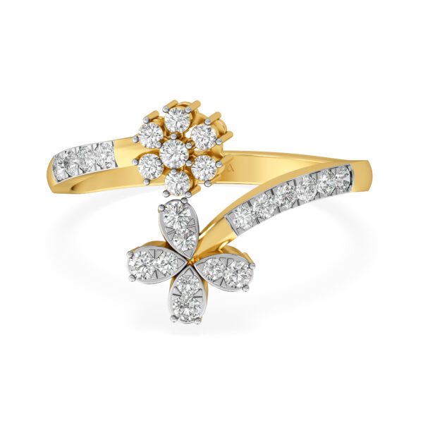 Lustrous Charm Diamond Ring