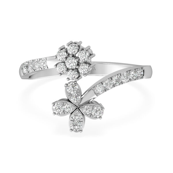 Lustrous Charm Diamond Ring