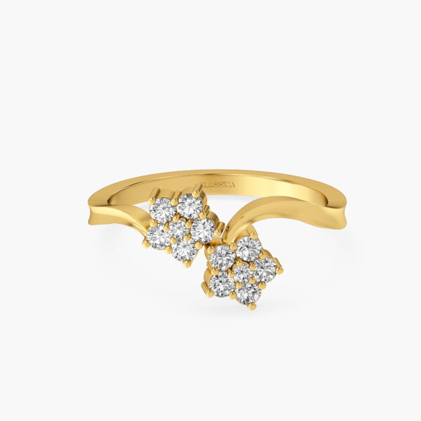 Dual Flower Ring