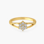 Floral Glow Nakshatra Diamond ring