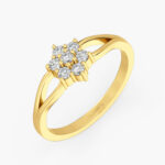 Floral Glow Nakshatra Diamond ring