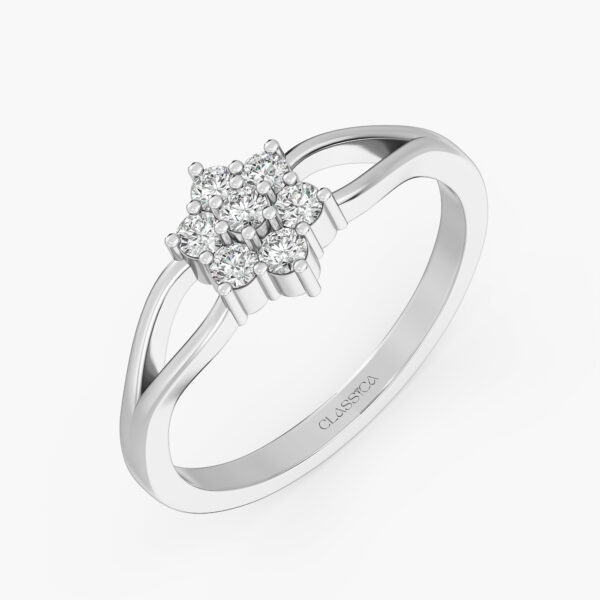 Floral Glow Nakshatra Diamond ring