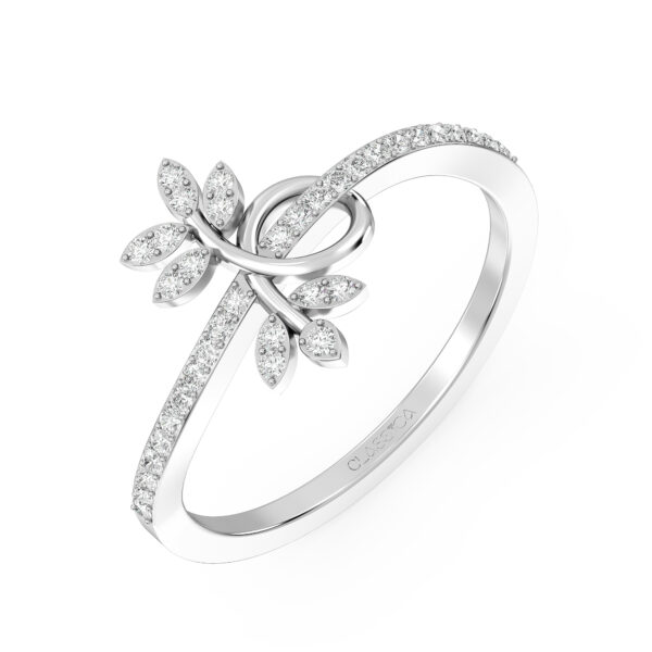 Tranquil Gleam Diamond Ring
