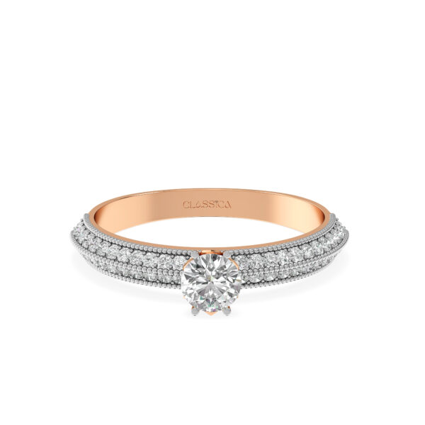 True Bond Engagement Solitaire Ring