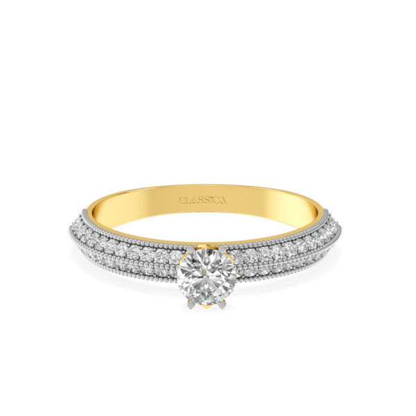 True Bond Engagement Solitaire Ring