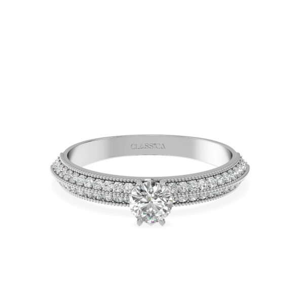 True Bond Engagement Solitaire Ring
