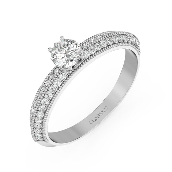 True Bond Engagement Solitaire Ring