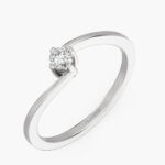 Golden Vow Solitaire Ring