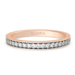 Minimalist Band With Nonstop Diamond Shine