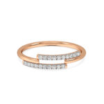 Contemporary Split Band Ring