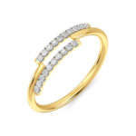 Contemporary Split Band Ring