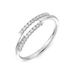 Contemporary Split Band Ring