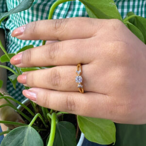Beatiful CZ Ring InSilver
