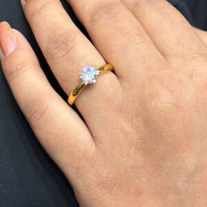 Minimalist Silver Ring In Silver Finish