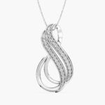 Eterna Diamond Swirl Pendant Eterna Diamond Swirl Pendant