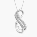 Eterna Diamond Swirl Pendant Eterna Diamond Swirl Pendant