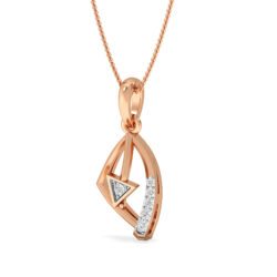 Geometric Shine Diamond Pendants