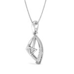 Geometric Shine Diamond Pendants