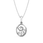 Pretty Gold Locket with Diamond Pendant