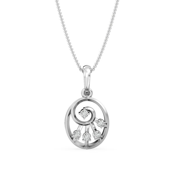 Pretty Gold Locket with Diamond Pendant