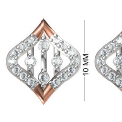 Sparkle Charm Diamond Earrings