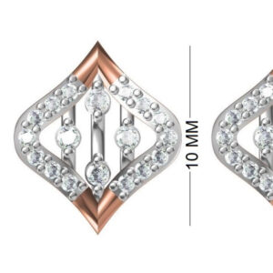 Sparkle Charm Diamond Earrings